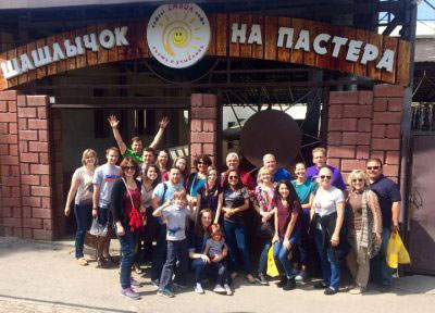 Our team of volunteers in Kazakhstan