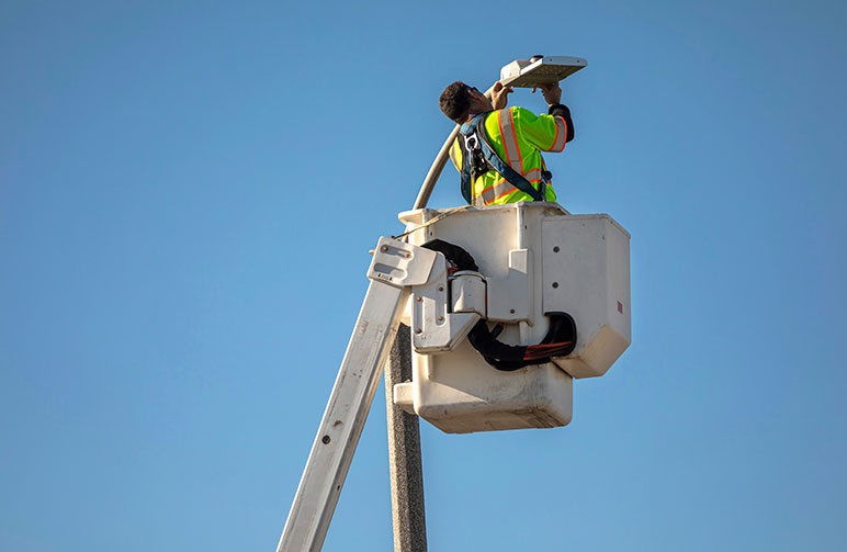 Light Pole Maintenance